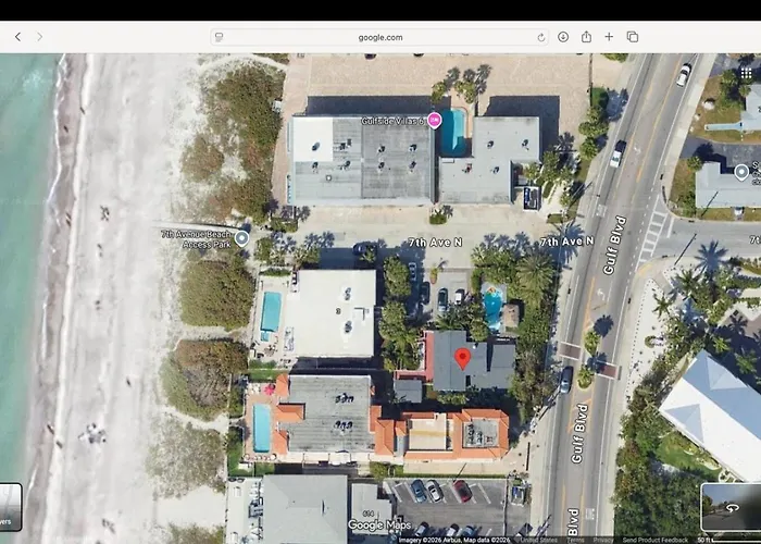 "oasis" Historic Beachside Retreat Landhuis Clearwater Beach